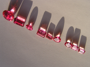 Tourmaline Rubelite treated A1 A2 A3