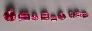 Tourmaline Rubelite treated A1 A2 A3