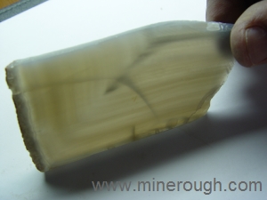 Natural Agate sliced rough