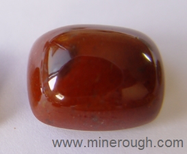 red jasper cabochon