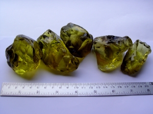 Gold green Quartz